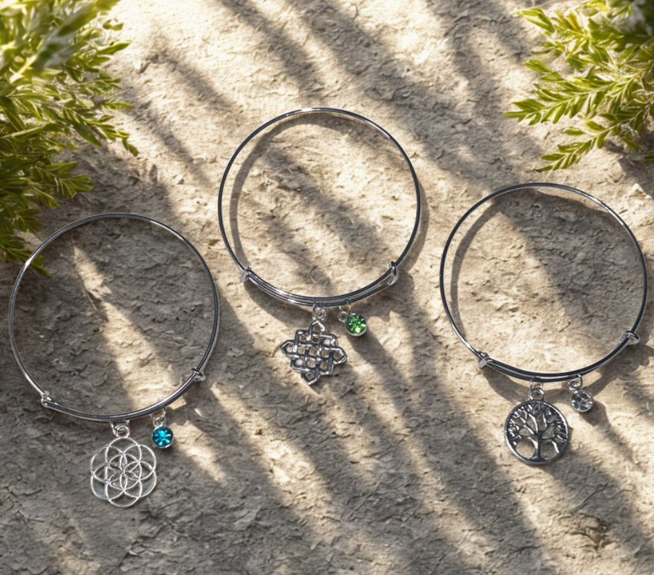 Celtic Bangle - Round Knot