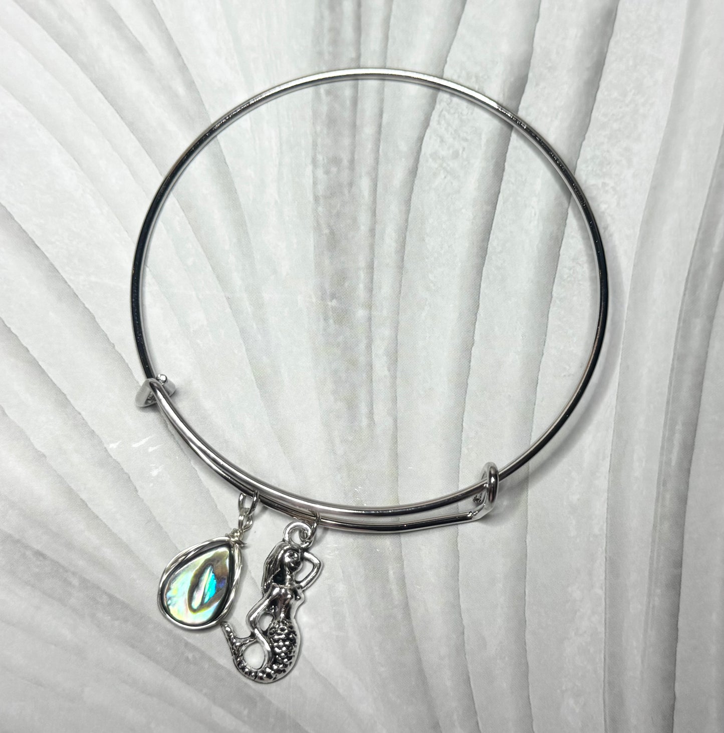 Abalone Ocean Bangle - Mermaid