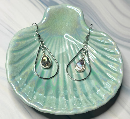 Abalone Teardrop Dangle