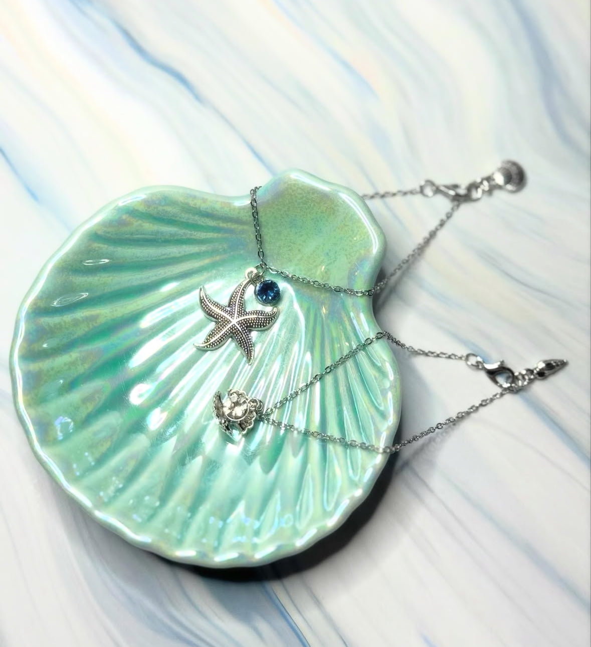 Ocean-Inspired Charm Bracelet - Starfish